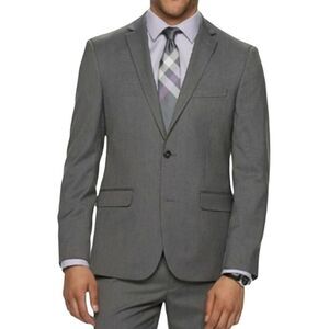 Apt. 9 Preimer Flex Performance Extra Slim Fit Suit Gray Jacket